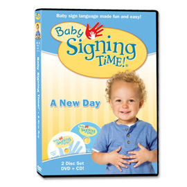Baby Signing Time 3: A New Day - DVD/CD ASL, Sign Language, Baby Sign Language, Kids ASL, Kids Sign Language, American Sign Language
